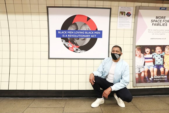 TfL Image - Marc Thompson with roundel design