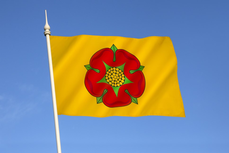Lancashire's flag