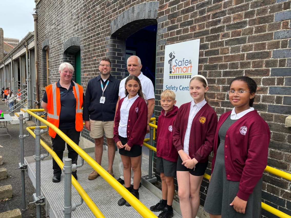Newlands Primary School visit the Travel Safe Travel Smart centre in Margate