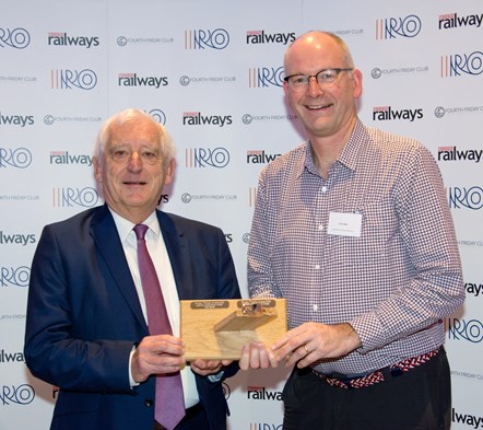 Chris Gibb receives award