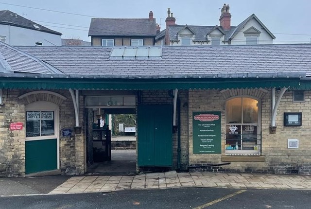 Knaresborough station’s historic canopy given new lease of life: Knaresborough station canopy 2