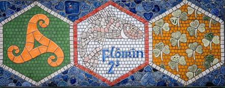 Irish mosaic panel 3