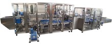A complete Siemens solution utilising S7 1200 and V90 servo drives controlling a packing line for bottled beers
