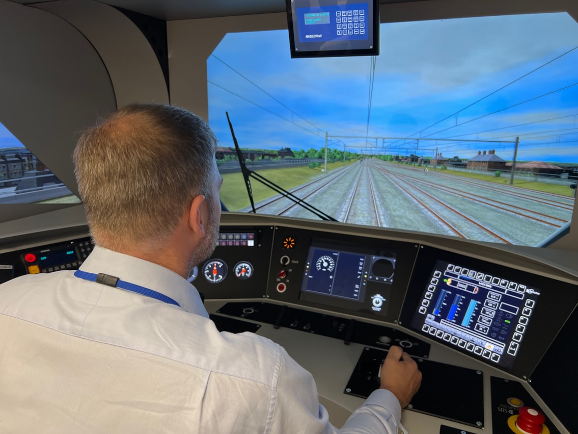 Direct Rail Services’ state-of-the-art ETCS rail simulators launch: DRS ETCS sim Simon