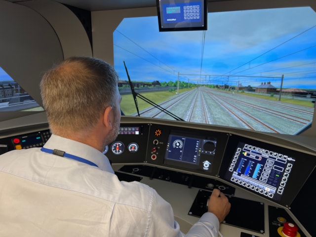 Direct Rail Services’ state-of-the-art ETCS rail simulators launch: DRS ETCS sim Simon