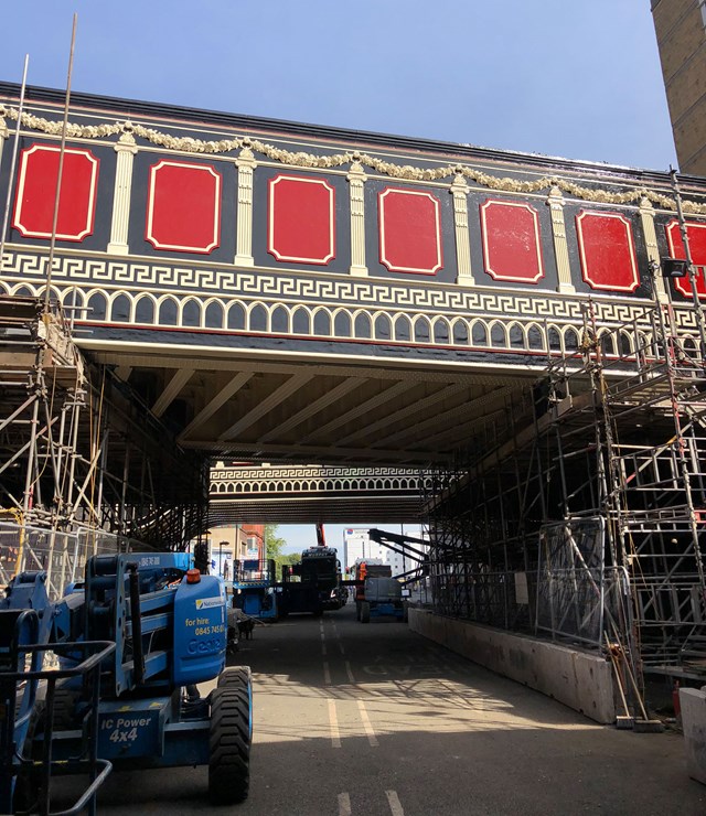 Final road closure needed for Manchester Victorian railway bridges makeover: Great Ducie Street bridges revitalised