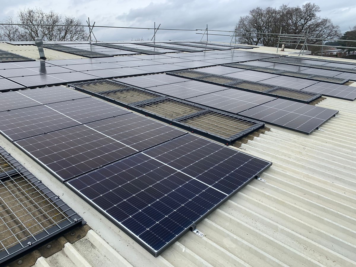 Norwich Roundtree Way solar pv