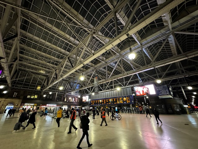 Glasgow Central Concourse