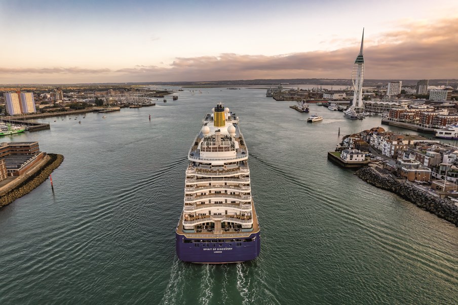 Saga launches four new round-Britain cruises for summer 2023: SHP Spirit of Discovery EXT 17511