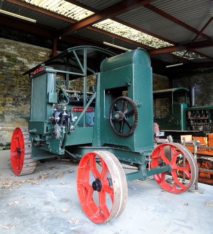 Leeds Industrial Museum: A Leeds-made ploughing windlass, like those exported around the world by local firms.