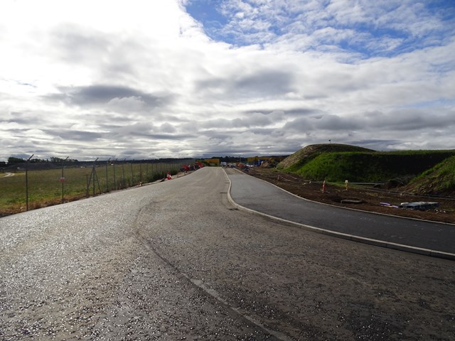 Inverness airport approach road