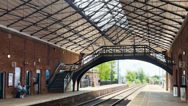 £3.6m investment project at Filey station is completed: Filey roof 3