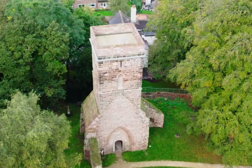 Shenstone Tower renovations complete thanks to HS2 funding: The historic 12th century Shenstone Tower