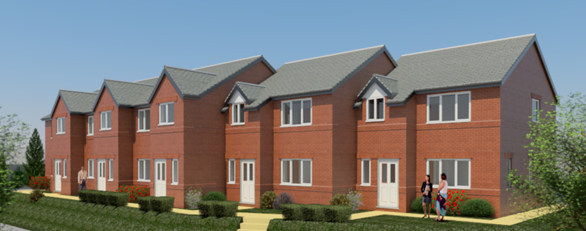 Former west Leeds pub site to be redeveloped for new affordable housing: formerlordcardigannewhouses.png