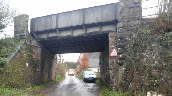 Vital bridge repairs to impact services on Dartmoor and Tarka Lines this February: Yeoford bridge is in need of vital repairs