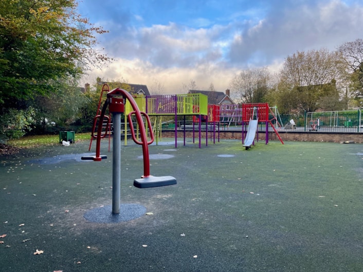 Playtime is back as Meanwood playground re-opens after makeover: Woodlea Playground