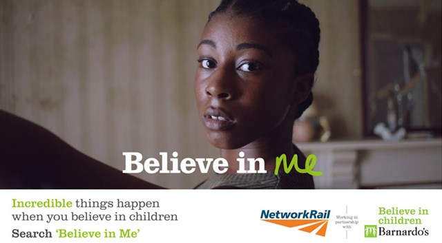 Barnardo’s announces partnership with Network Rail: Barnardo's image