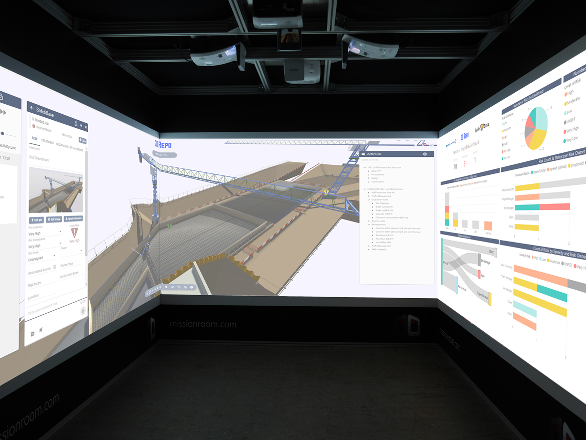 Worksite safety on HS2 set to be boosted by immersive 4D technology: Worksite safety on HS2 set to be boosted by immersive 4D technology