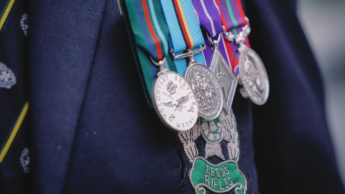 Royal British Legion thanks council for “doing the right thing by veterans”: medals 1200px