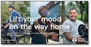 TfL Image - LIft your mood on the way home