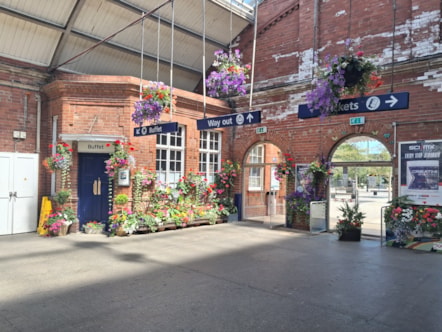 Bridlington Station in East Yorkshire
