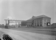 Granton Station in 1906: (c) Historic Environment Scotland