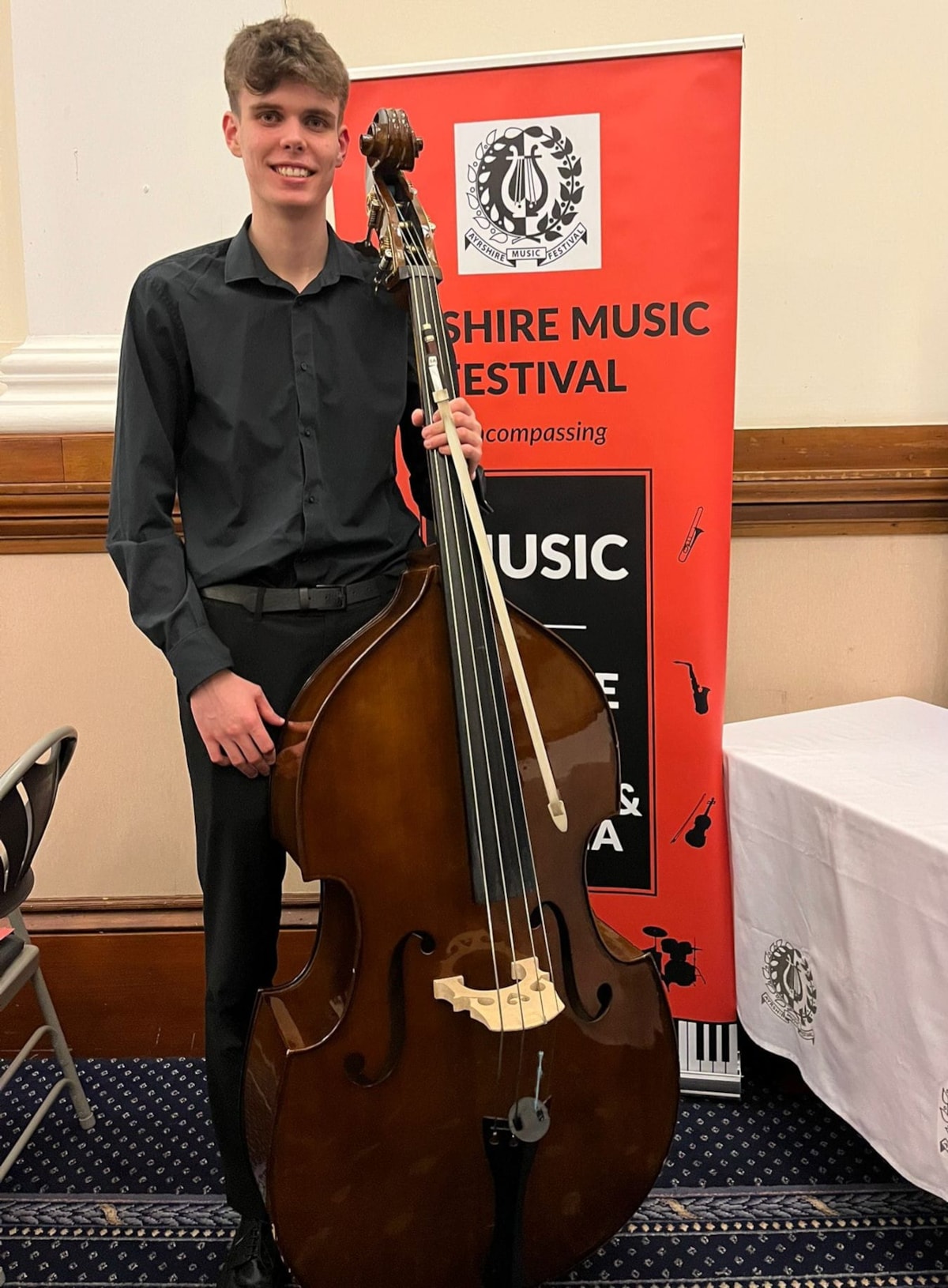 Stuart from Kilmarnock Academy Recital Class AMF