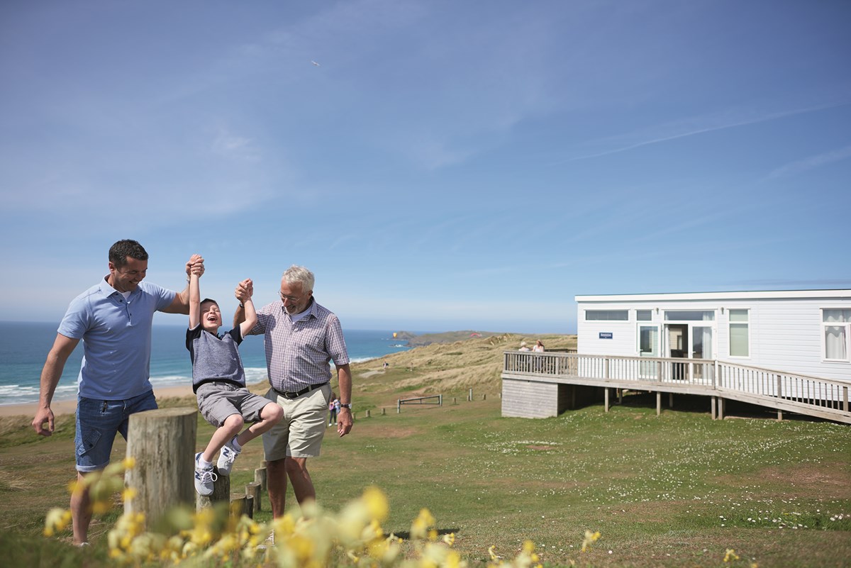 Family Moments at Perran Sands