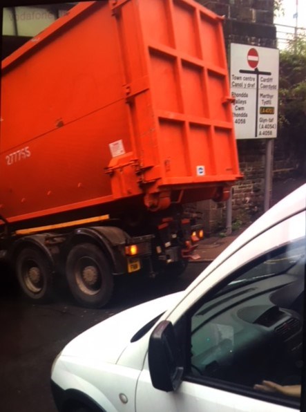 Bridge Strike at Pontypridd