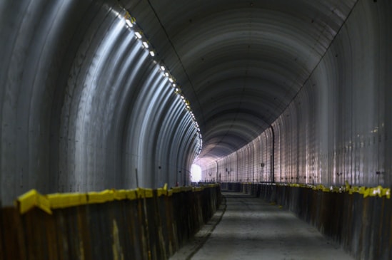 Inside the Greatworth green tunnel in West Northants, October 2025: Inside the Greatworth green tunnel in West Northants, October 2025