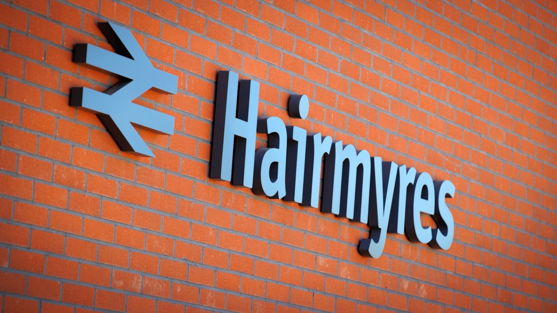 Railway reopens with new Hairmyres train station: Hairmyres train station opening - May 2025 - 1