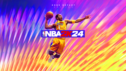 NBA 2K24 - Key Art - Kobe Bryant Edition Horizontal