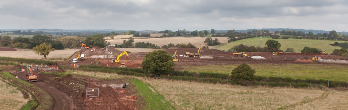 Work at Norton Bridge near Stafford