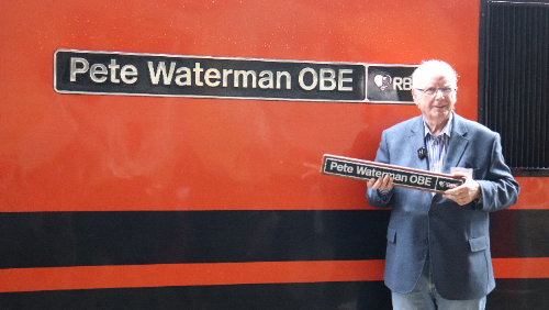 Pete Waterman Train Naming