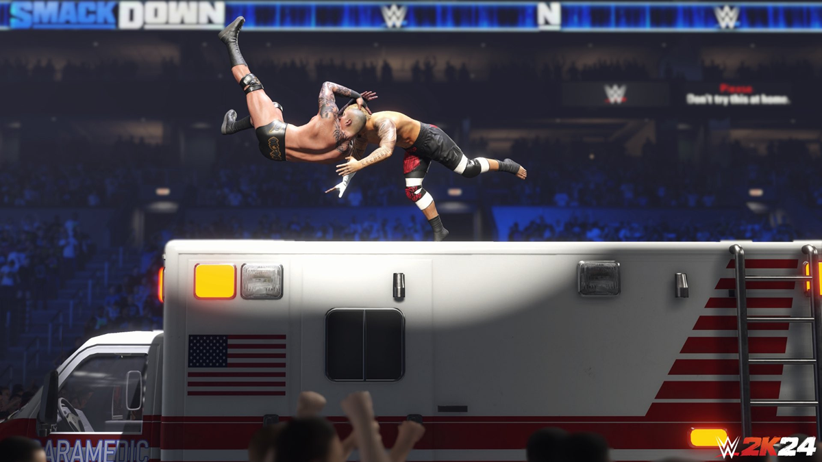WWE 2K24 Ambulance Match