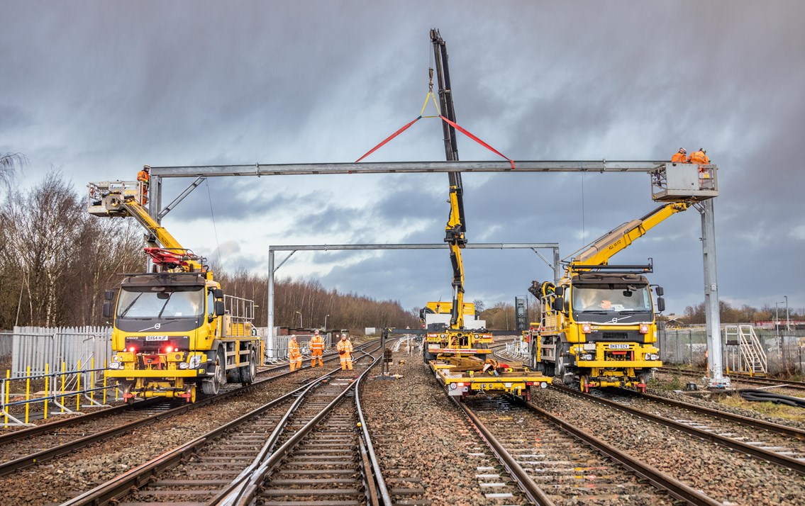Manchester rail upgrades continue for the multi-billion-pound Transpennine Route Upgrade