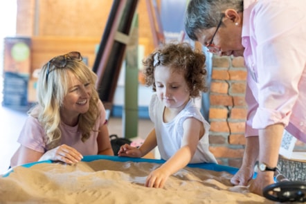 Visitors enjoying archaeology activities at the National Museum of Rural Life. Photo (c) Claudia Scandella  (4)