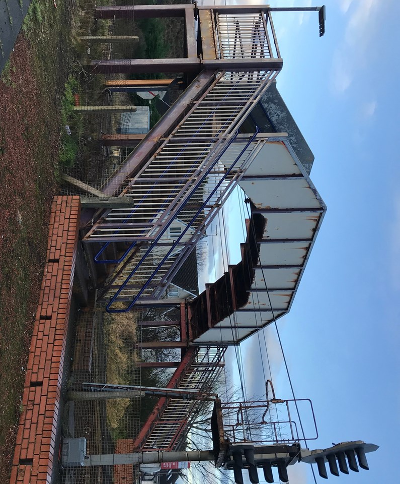 Barassie Station Footbridge before Hi Res