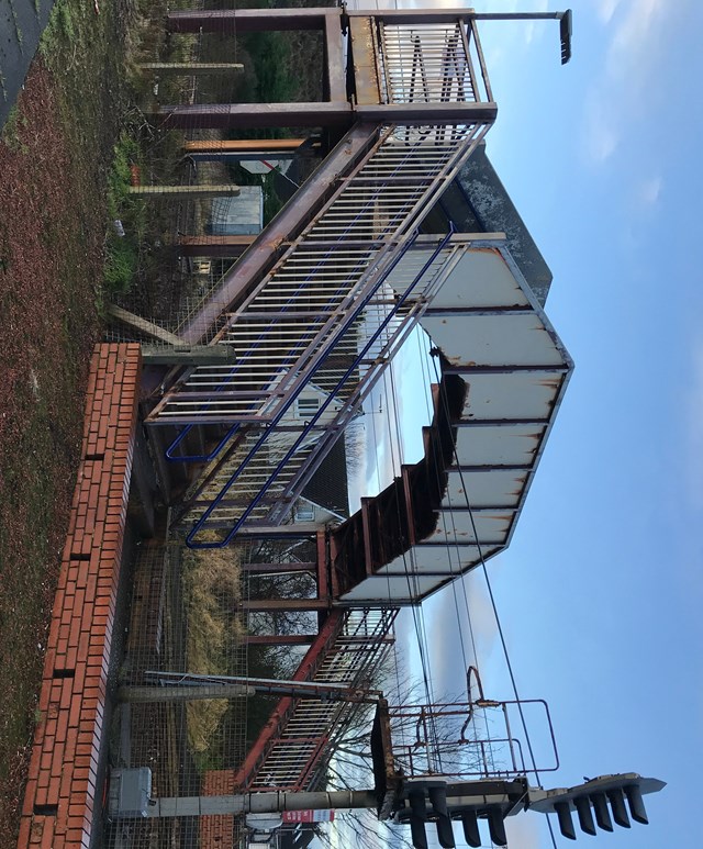 Barassie Station Footbridge before Hi Res