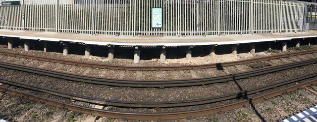 Rail passengers benefit from new platforms at Aldrington station in East Sussex thanks to significant investment: Aldrington station - Hove