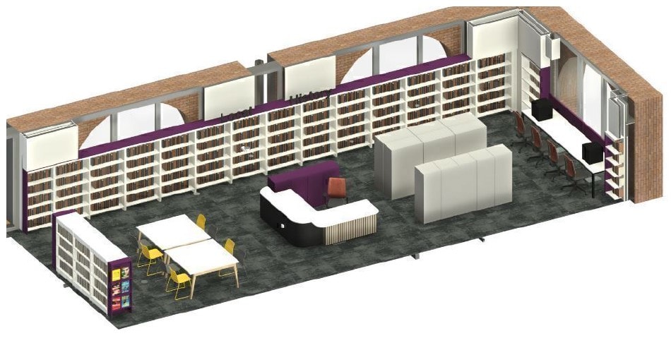 Library first look - local history space