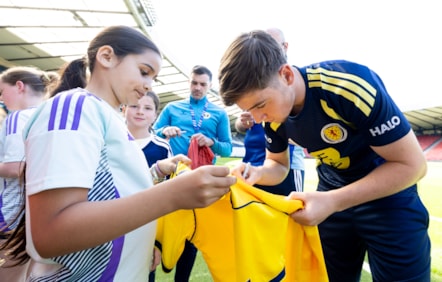 Meeting the players