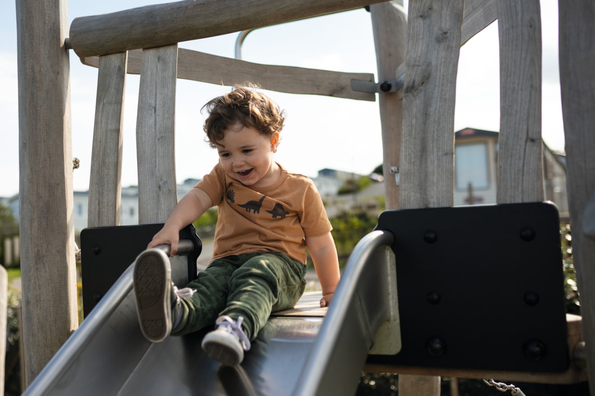 Play area at Reighton Sands
