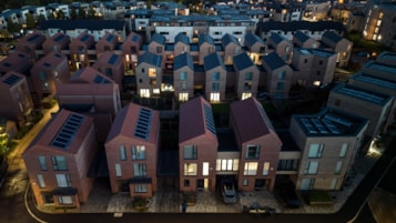 Houses with Solar Panels