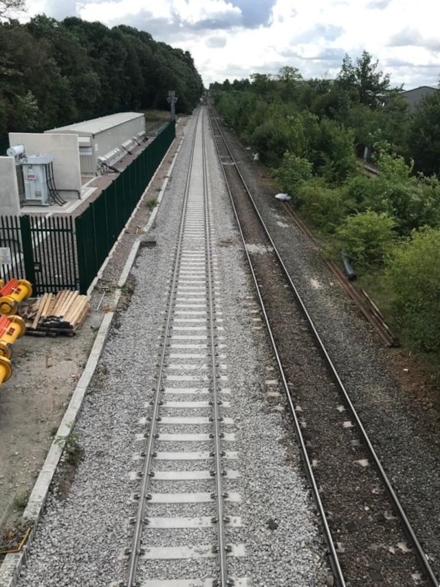 Blaby Rd track lower work 21-22 June 2025 (Network Rail)