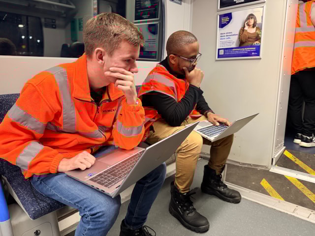 Testing on board 717020 22 Nov 2025: Testing on board 717020 22 Nov 2025