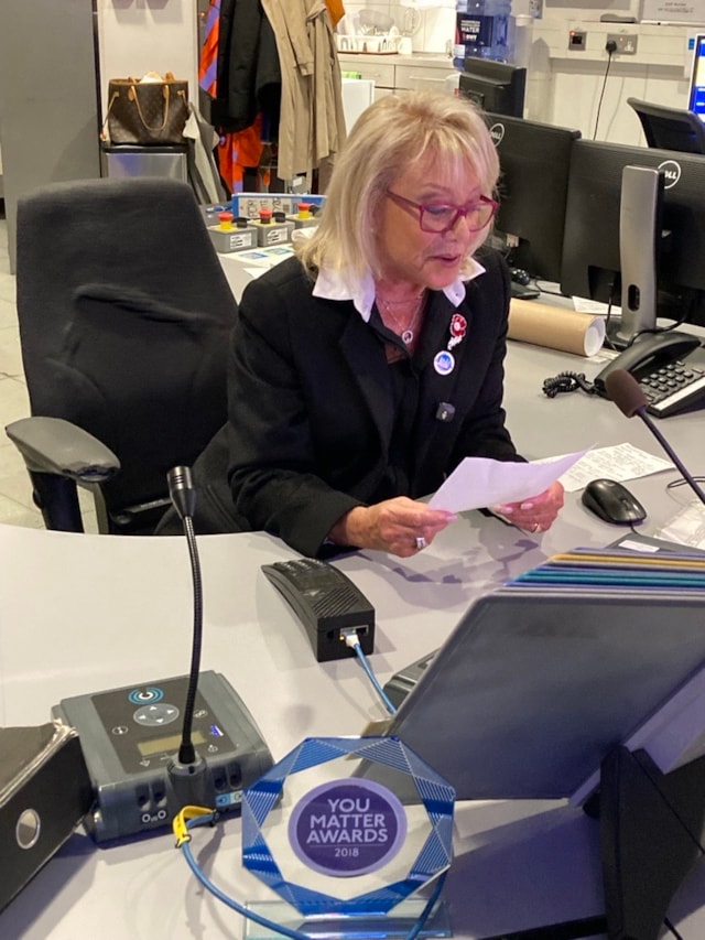 TfL Image - Dame Elaine Paige special PA announcements