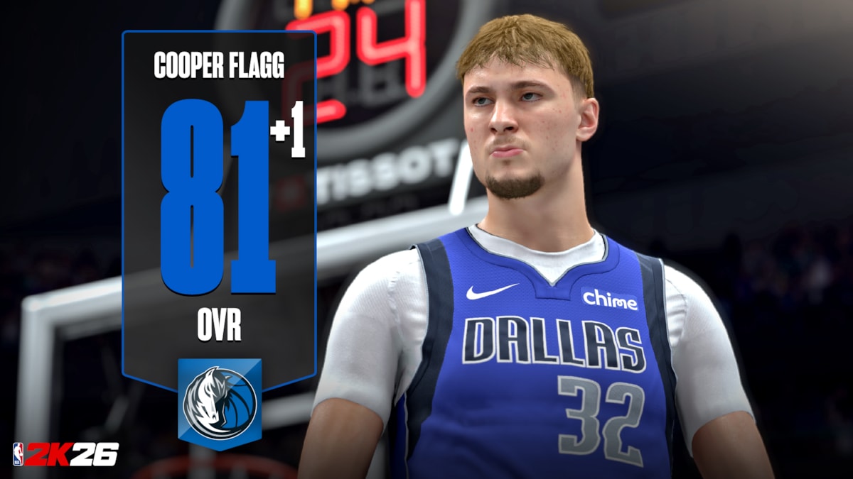 NBA 2K26 Ratings Update 3 -  Cooper Flagg 1