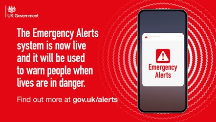 Banner - UK Emergency Alerts