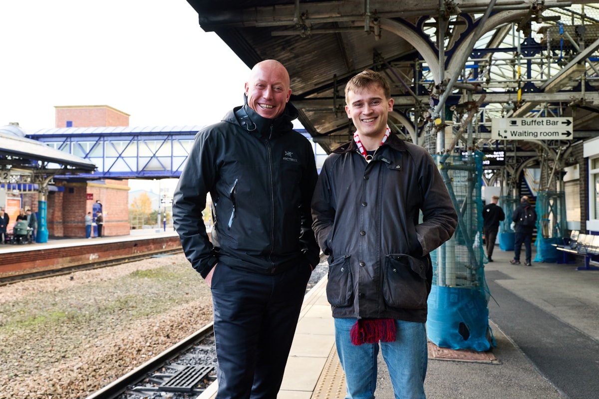 Chris Jackson MD and Keir Mather MP for Selby and Kippax